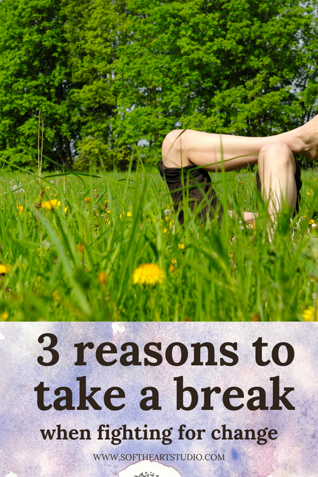 Three benefits from taking a break