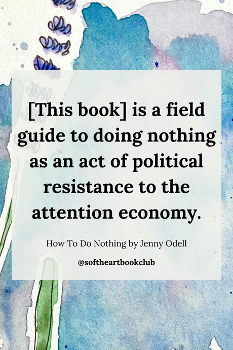 Riles Reads: How to Do Nothing by Jenny Odell